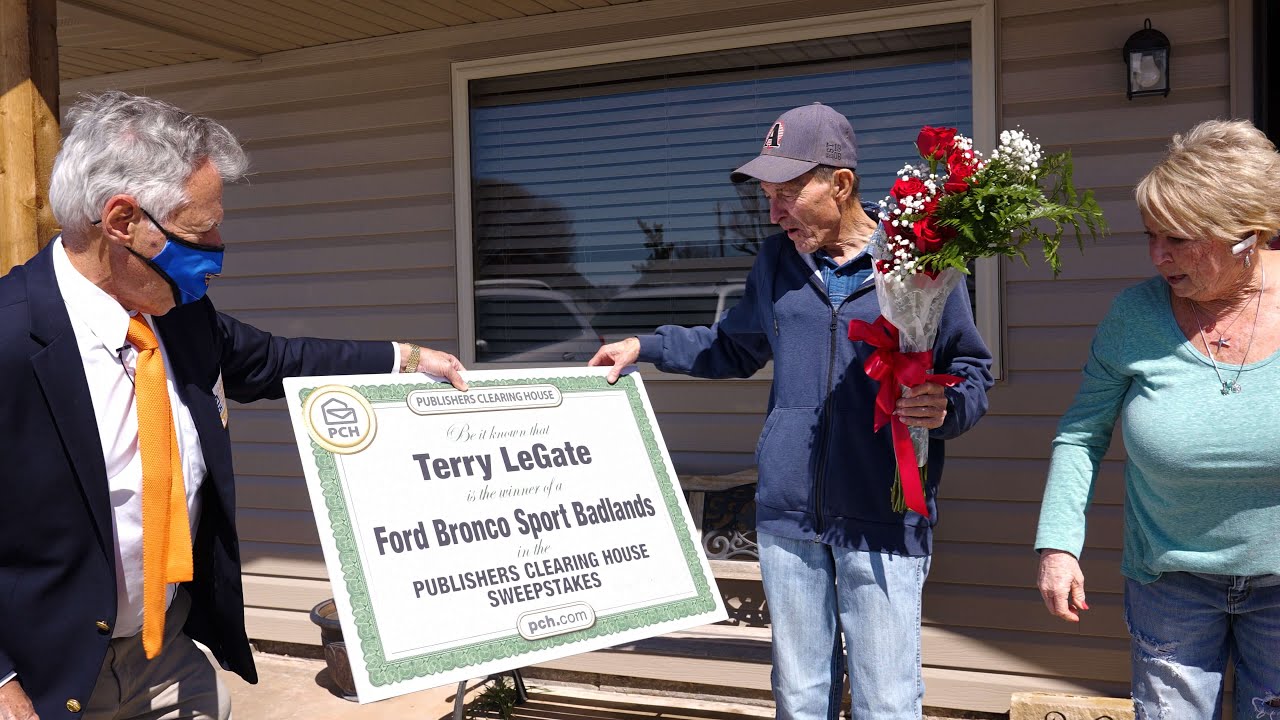 PCH Sweepstakes Winner: Terry L. from Panhandle, TX Wins 2021 Ford Bronco Sport Badlands SUV!