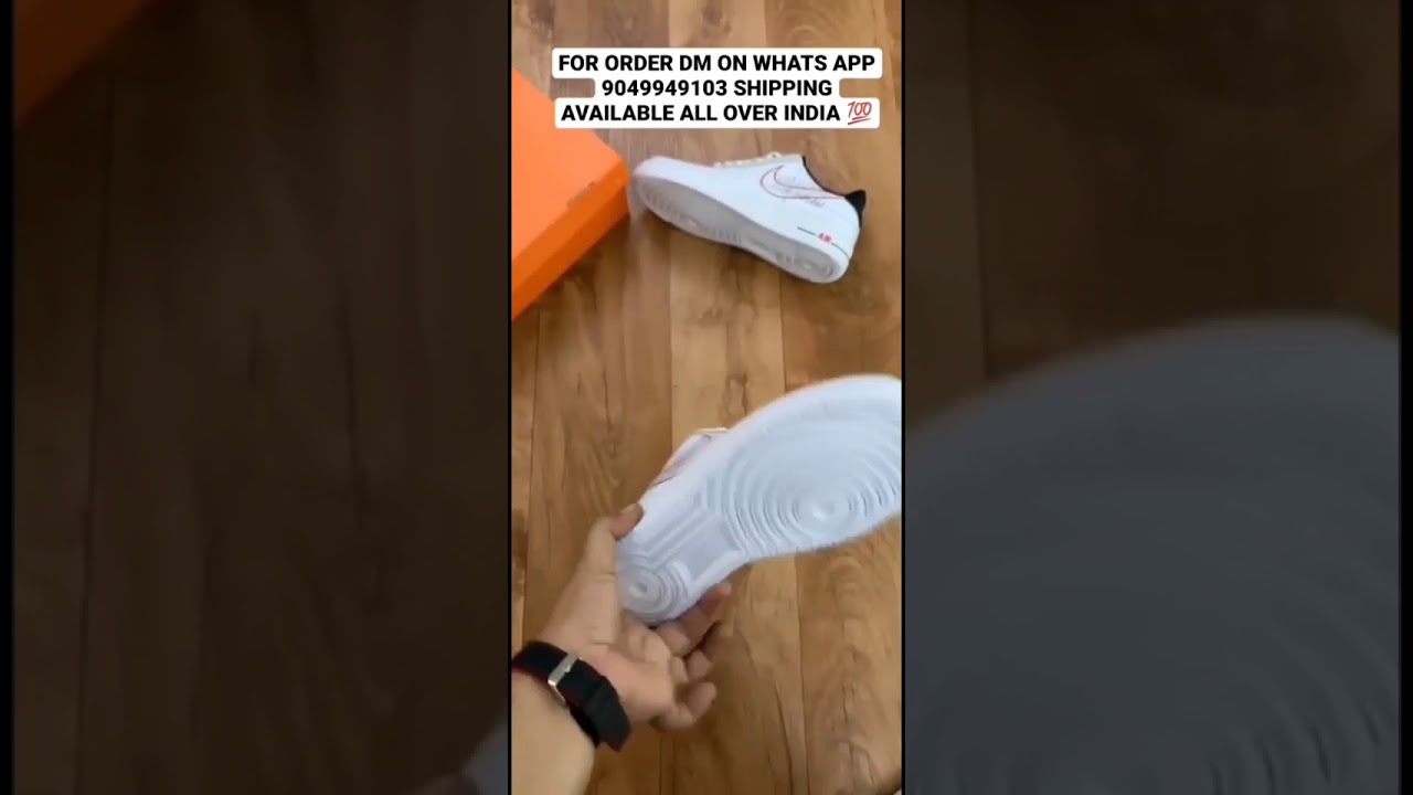 *NIKE AIRFORCE 1 SCRIPT SWOOSH*✅✅