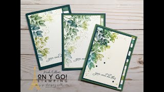 From Simple to Chic to Oh là là, 1 Card, 3 Styles with the Forever Fern Stamp Set from Stampin' Up!