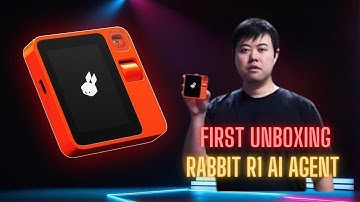 Rabbit R1 First Unboxing  - Hands On Live Unboxing Demo by Jesse Lyu