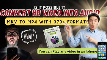 How to convert MKV to MP4 or MP3 in 2022| WinX Video Converter Review