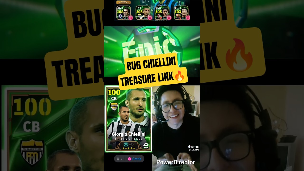 🛑 EL MEJOR TRUCO PARA FICHAR A CHIELLINI GRATIS TREASURE LINK 🛑 PACK OPENING / TRICK EFOOTBALL 2026