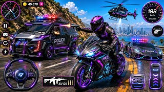 Police Car Chase Simulator 3D Game - Real Cop Cars Driving Simulator 2026 - #policecartoys #part 4 screenshot 2