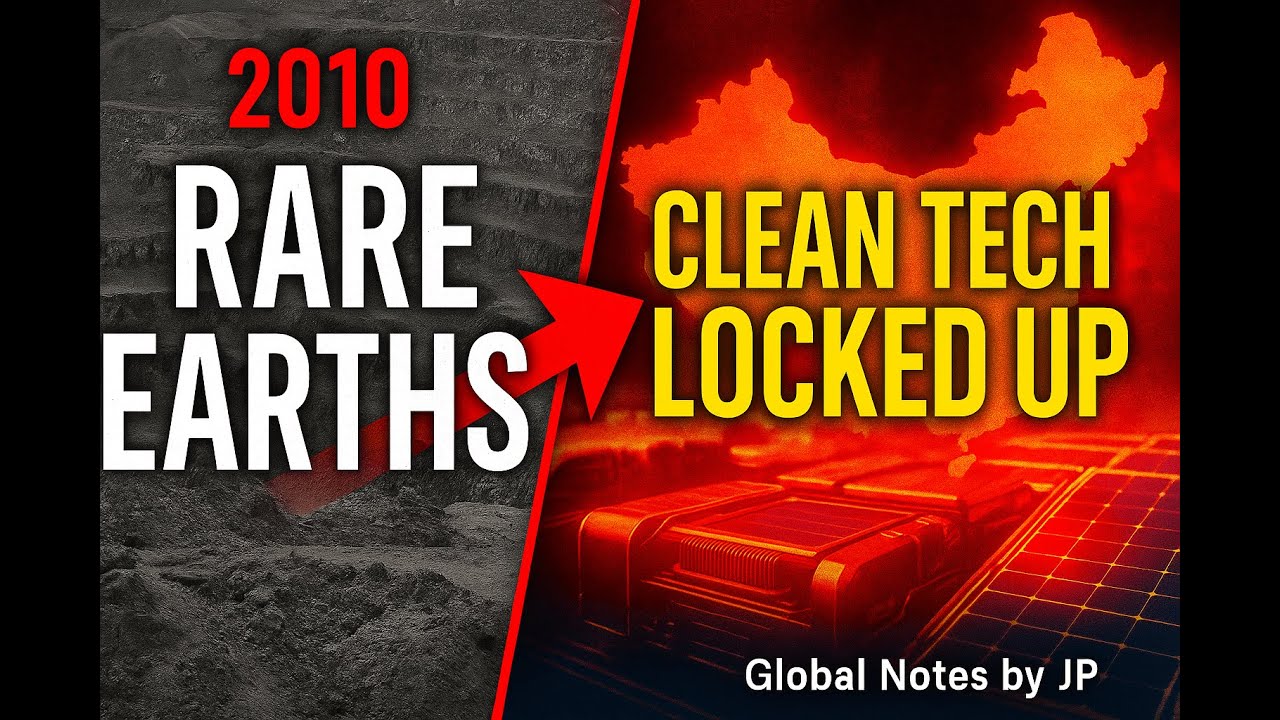 The Bigger Risk Than Rare Earths: How China Locked Up Clean Tech | Global Notes by JP