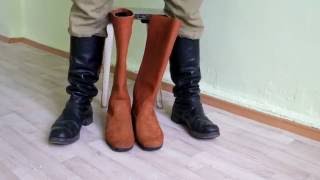 Changing soviet officer chrome boots to russian cavalry boots