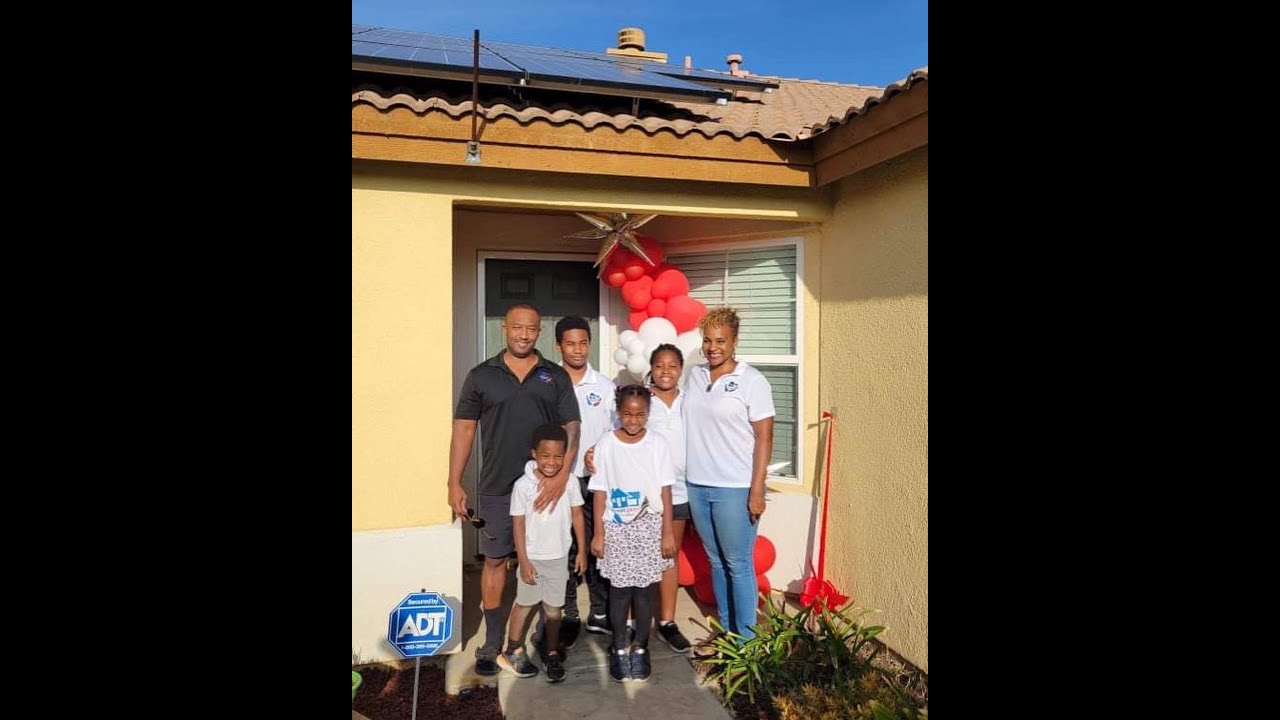 We assisted Aaron and Elayna open a home for vets in California YouTube