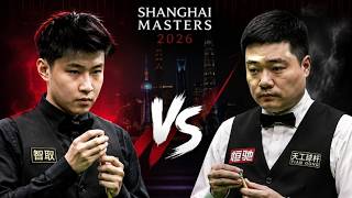 Zhao Xintong vs Ding Junhui | Shanghai Masters 2026
