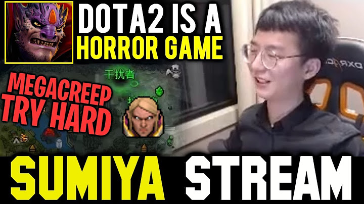 DOTA2 is a Horror Game | Sumiya Invoker Stream Moment #521
