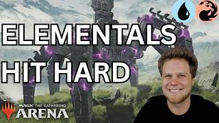 Izzet Elementals Is SO Much Fun! 🔵🔴 MTGA Standard