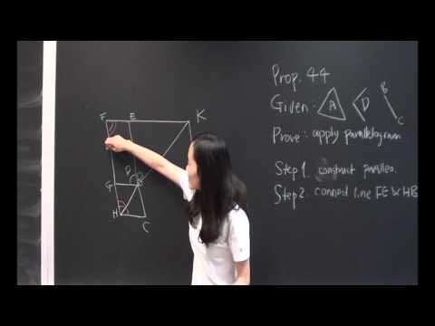 Euclid's Elements Book 1, Proposition 44