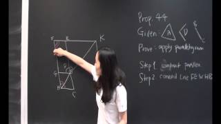 Details Euclid's Elements Book 1, Proposition 44 News