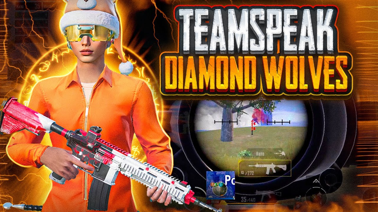TEAMSPEAK DIAMOND WOLVES🤩🏆 | PUBG MOBILE | IPHONE 11 | PANAMA - YouTube