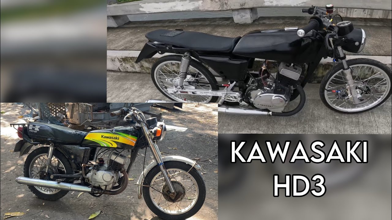 Kawasaki HD3 125 - YouTube
