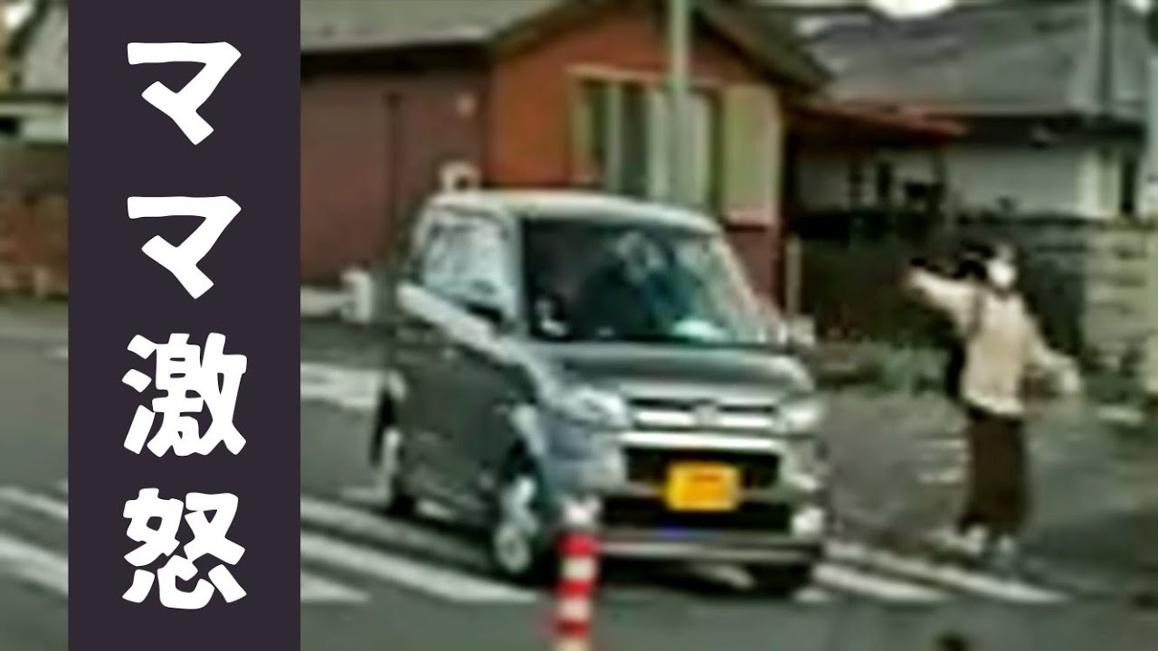 【高齢者ドライバー】横断歩道を渡る子どもを巻き込みました 【実録】ドラレコが捉えた危険運転・事故の瞬間 衝撃映像【044】