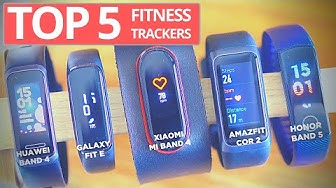 Top 5 Fitness Trackers Below $50!