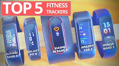 Top 5 Fitness Trackers Below $50!