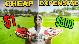 THE CHEAPEST VS MOST EXPENSIVE FOOTBALL CLEAT | WHICH IS BETTER??
