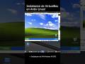 instalación de VirtualBox en Antix Linux y uso de Windows XP en el.  #linux