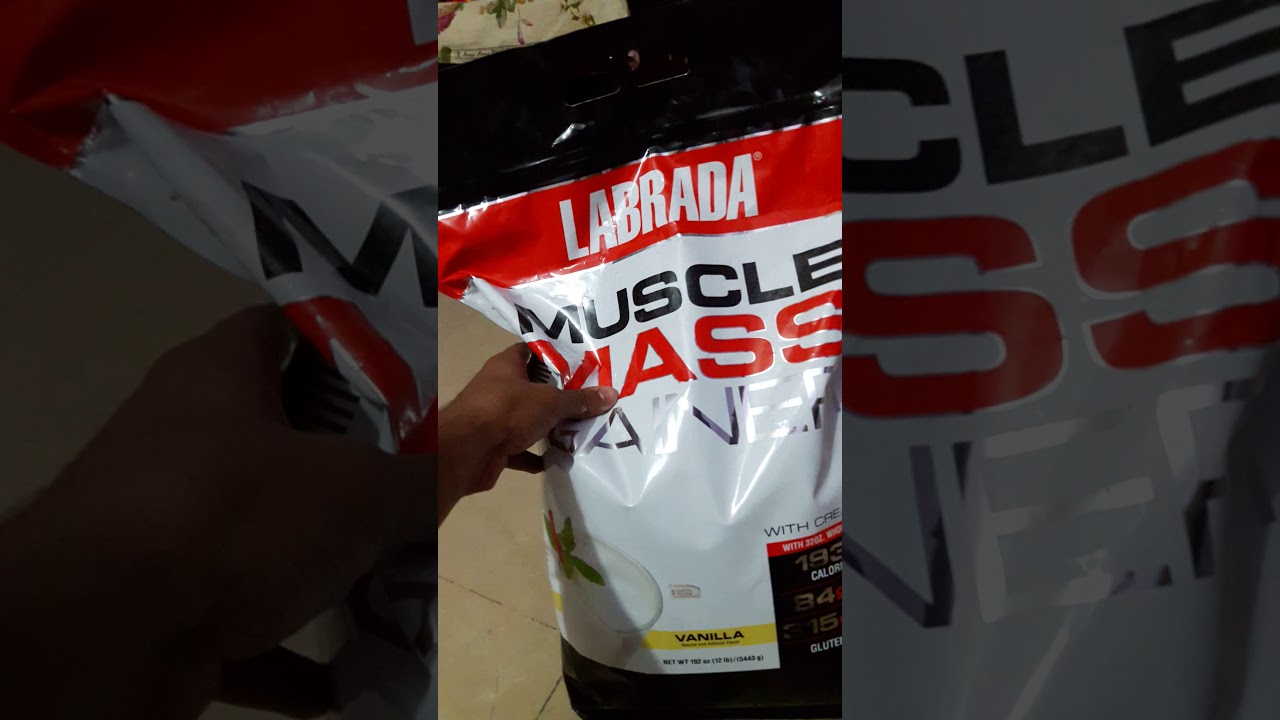Labrada muscle mass gainer unboxing||Review||food and fitness protien