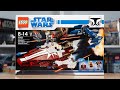 LEGO Star Wars 7751 AHSOKA'S STARFIGHTER &amp; VULTURE DROID Review! (2009)