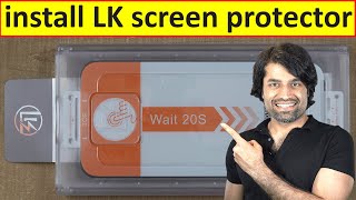 How to install LK screen protector iPhone 14 Pro Max