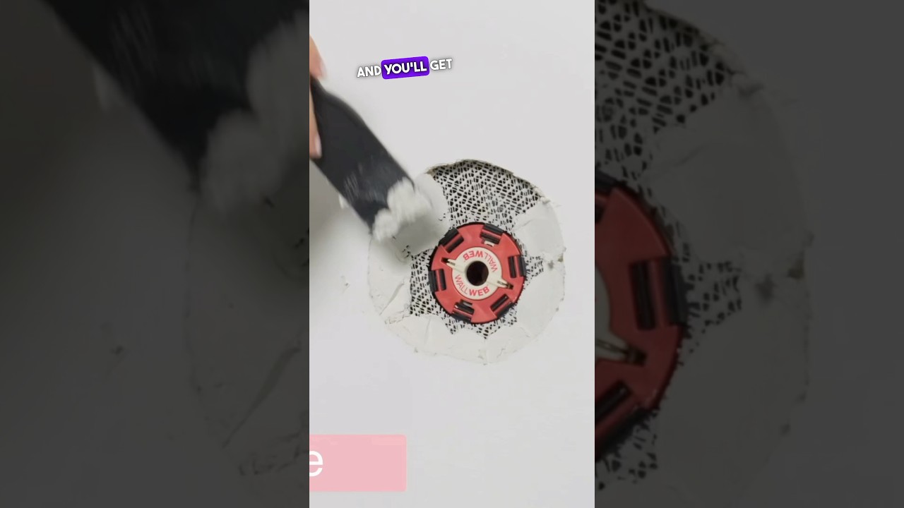 Wall Web Drywall Repair! 