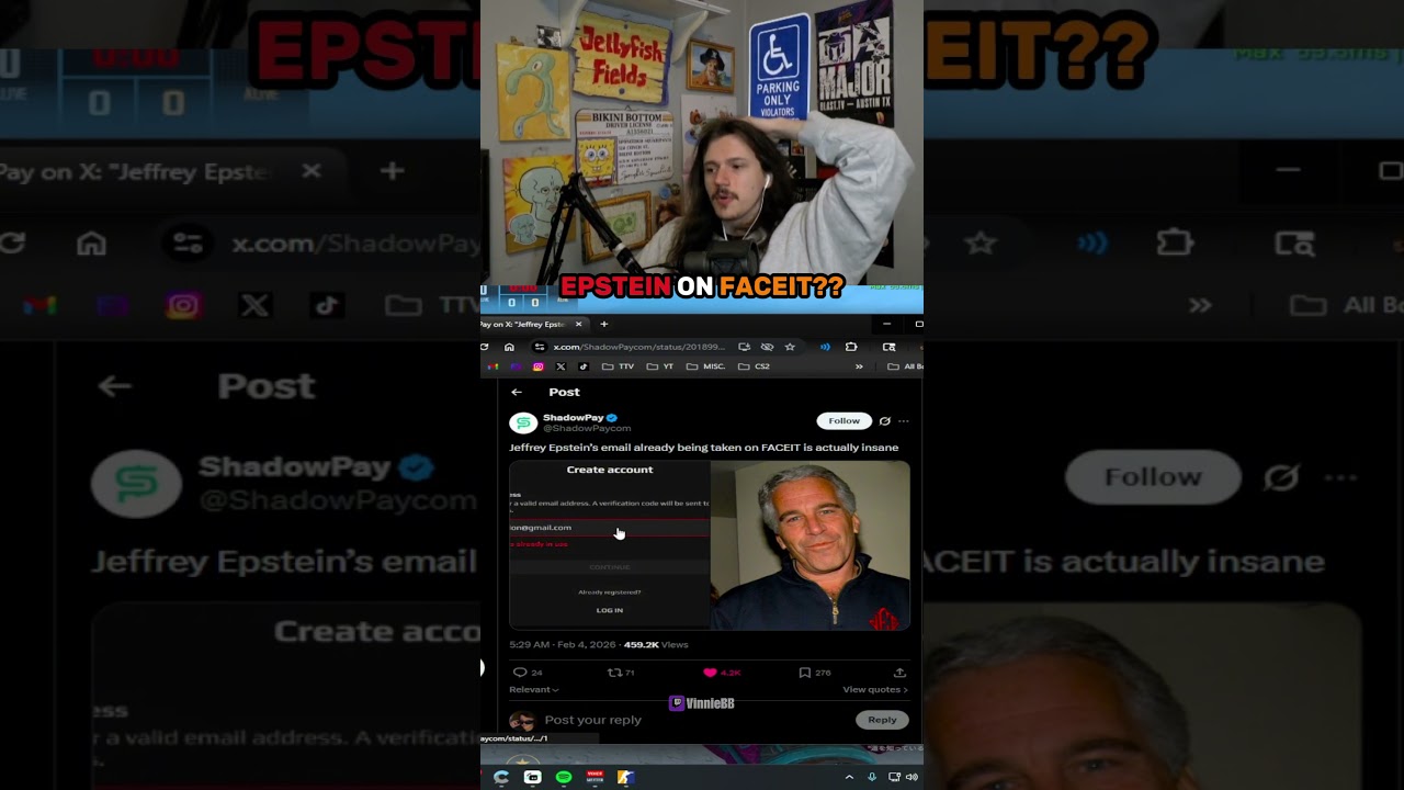 JEFFREY EPSTEIN WAS ON CS?!