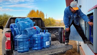 Getting Water At John D or Prairie for JBS SCHOOL Vlog