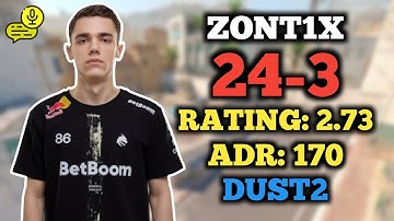 CS2 POV | ZONT1X (24-3) FACEIT RANKED (DUST2) | VOICE COMMS