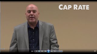 CAP or Capitalization Rate for Real Estate