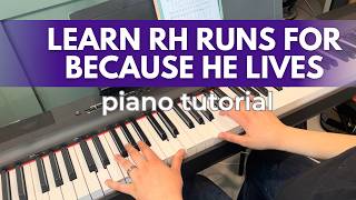 Advanced Hymn Playing: Because He Lives RH Runs Breakdown