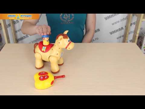 Быстрая лошадка на пульте управления, развивающая игрушка Kiddieland