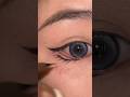 Clumsy Hands? Draw Perfect Eyeliner with a Needle-Fine Liquid Pen 👁️ | Easy Tutorial #shorts