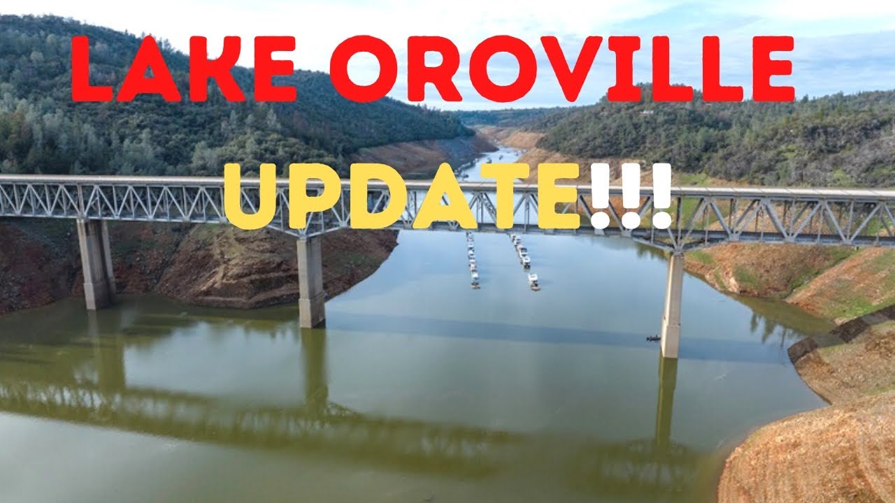 Lake Oroville Rises 182 Feet, lake Oroville water level 2023 YouTube