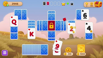 Solitaire Tripeaks: Cloud City - how to find key 2