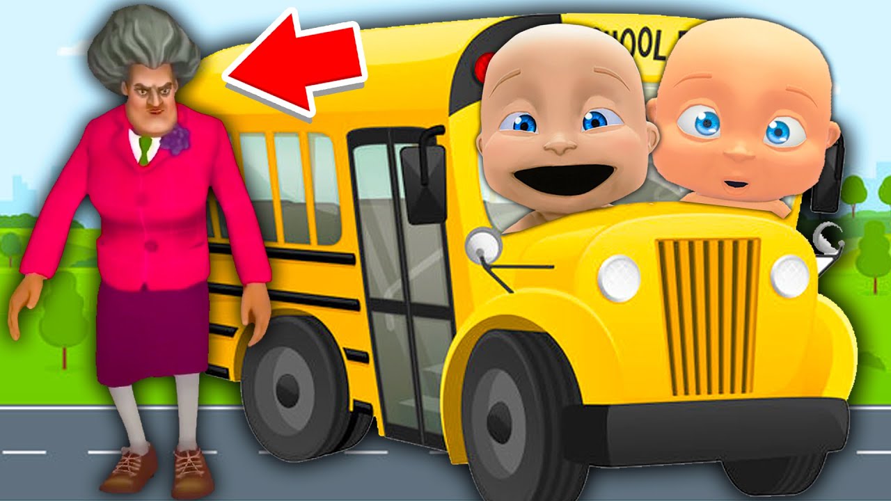 Baby STEALS The SCHOOL BUS...