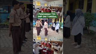 TKA hari pertama #yayasanpendidikandwitunggal #sekolah #smpdwitunggal #tkasmp