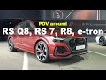 RS Q8, RS 7, R8 v10, e-tron Sportback AUDI driving experience