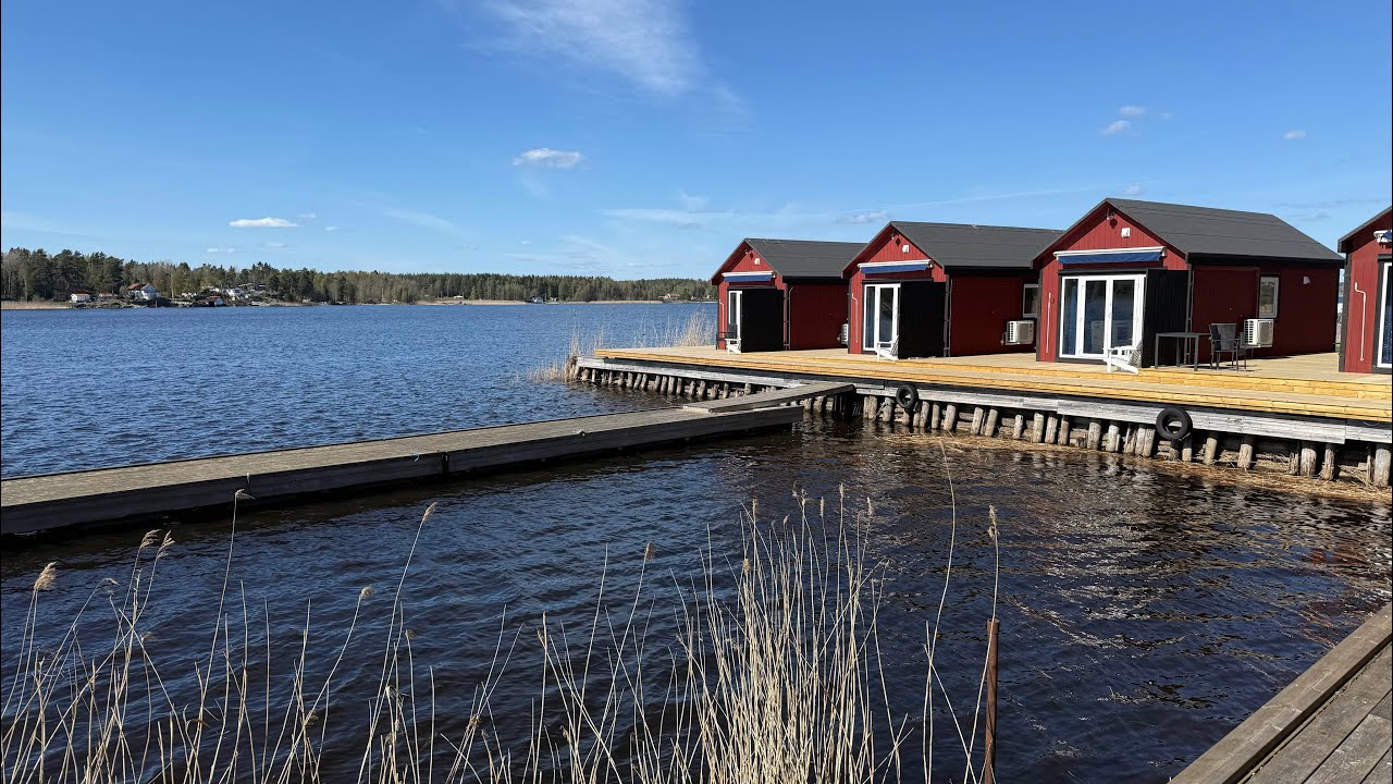 Herrgårdscampingen i Kristinehamn i väntan på Poker Run Vänern 2025