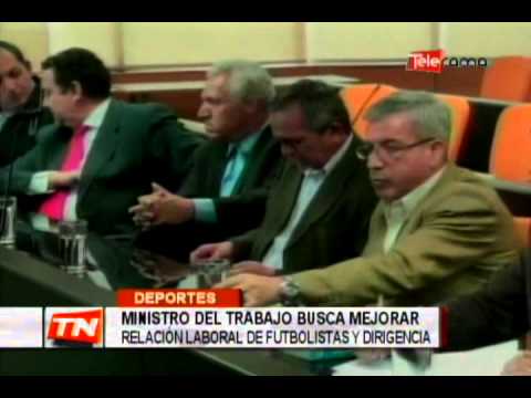 Ministerio del trabajo busca mejorar relación laboral de futbolistas y dirigencia