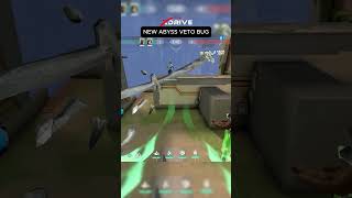 NEW ABYSS VETO BUG #valorant #valorantbug
