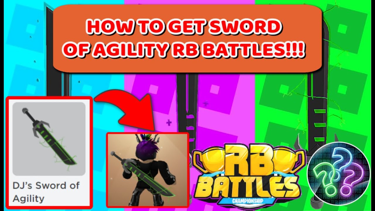 🥳NO ROBUX METHOD🥳 Get DJ's SWORD OF AGILITY! (RB Battles Sword