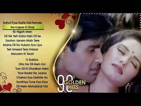 90s Golden Hits  Kumar Sanu Alka Yagnik  Udit Narayan  Hindi Love Songs   Bollywood