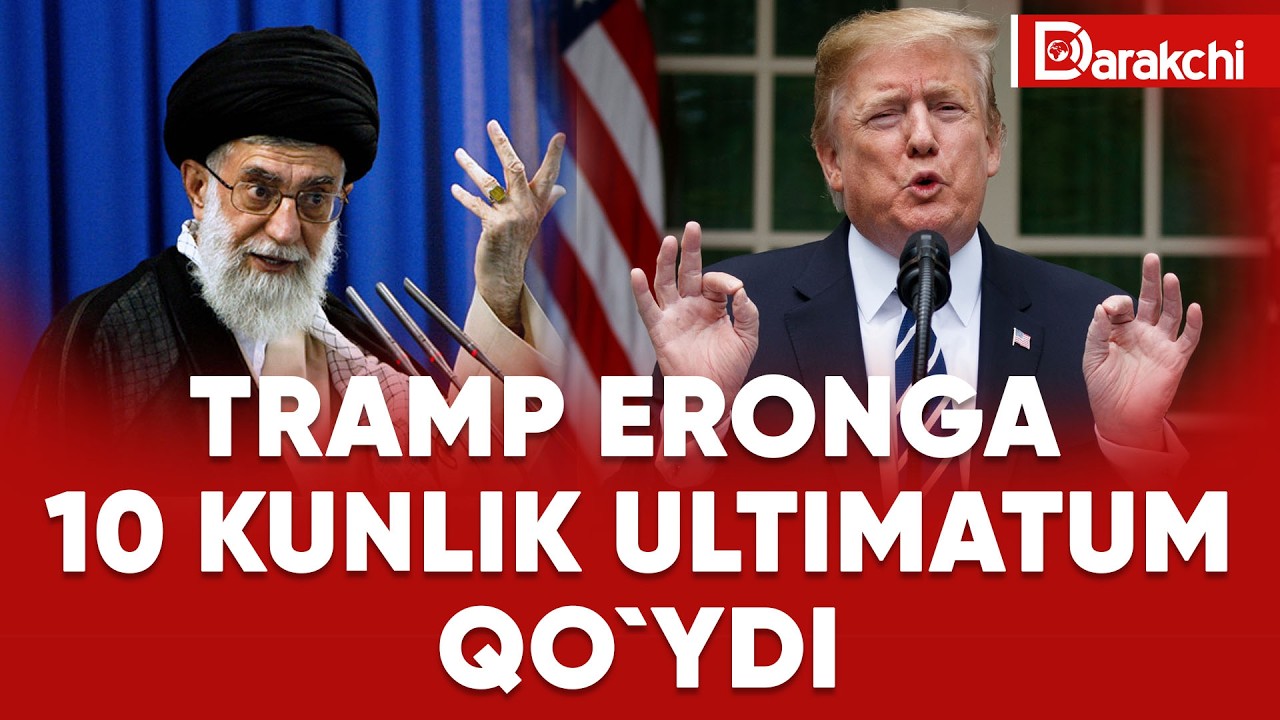 DONALD TRAMP ERONNI KELISHUV YOKI ZARBA O‘RTASIDA TANLOVGA MAJBUR QILMOQDA