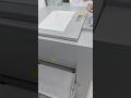 100D automatic stitching and folding machine has been completely installed and the effect is nice