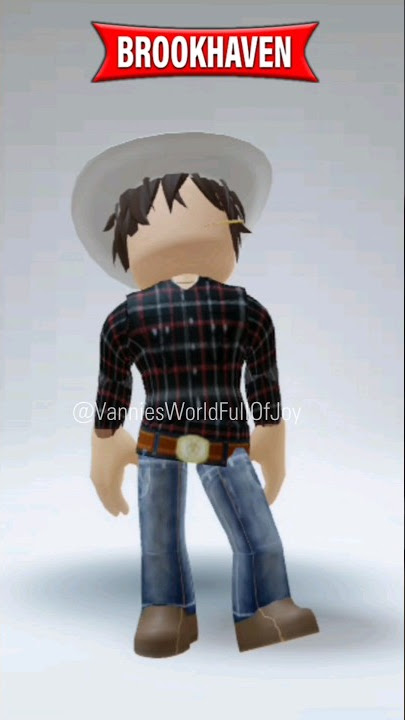 ID CODIGOS DE ROUPAS COWGIRL & COWBOY NO BROOK - Roblox #Roblox#brookhaven#brookhavenrp  FAZENDA 