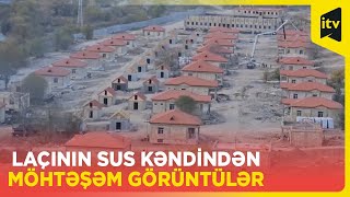 Laçının Sus kəndində evlər belə olacaq