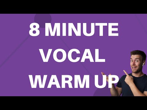 8 Minute Vocal Warm Up With a Straw