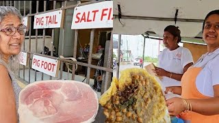 Journey with Mummy: Buying Doubles, Roti, Pork & Chicken