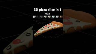 Pizza slice in 1 min || Drop comment, If you want to watch full video  #3D #blender #tutorial